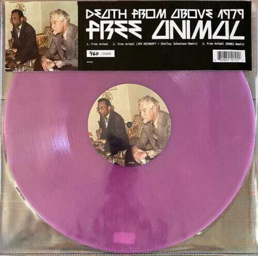 Death From Above Free Animal LP/Vinyl