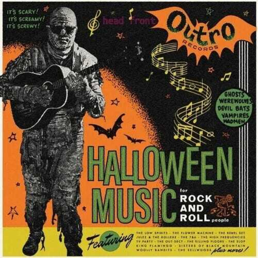 Diverse Artister Halloween Music For Rock And Roll People LP/Vinyl