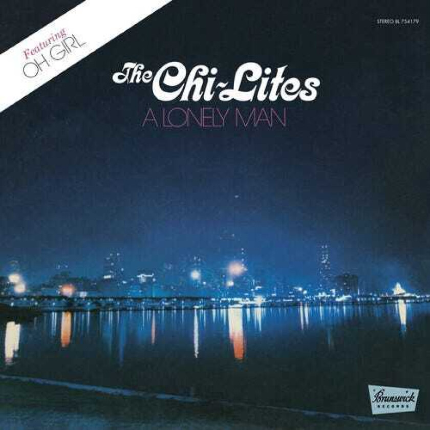 The ChiLites Lonely Man Transparent Blue LP/Vinyl
