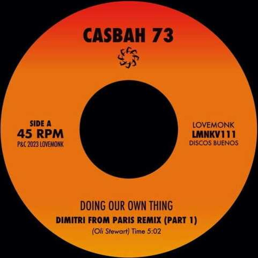 Casbah 73 Doing Our Own Thing (dimitri From Paris Remixes) LP/Vinyl