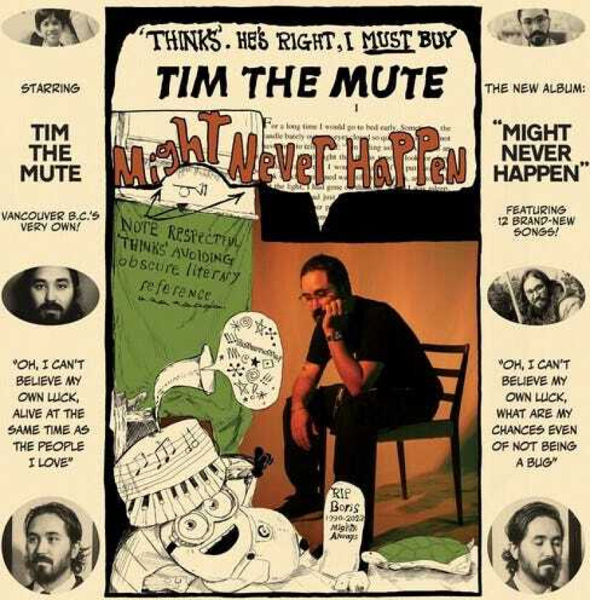 Tim The Mute Might Never Happen LP/Vinyl