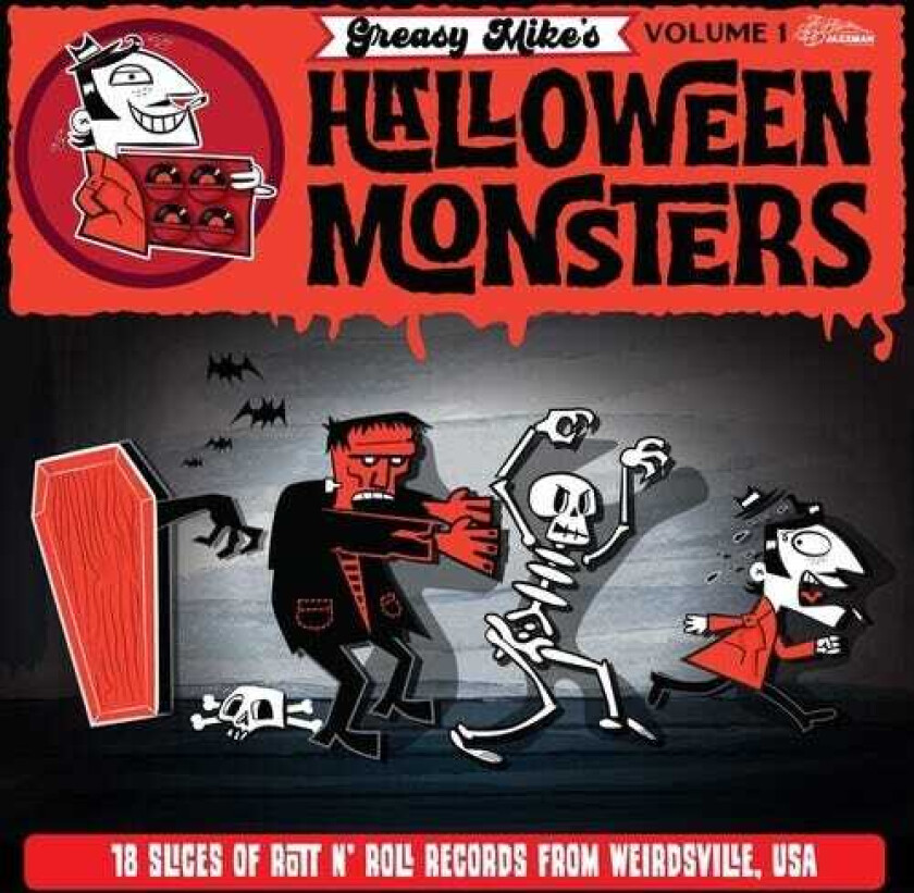 Diverse Artister Greasy Mike's 1: Halloween Monsters LP/Vinyl