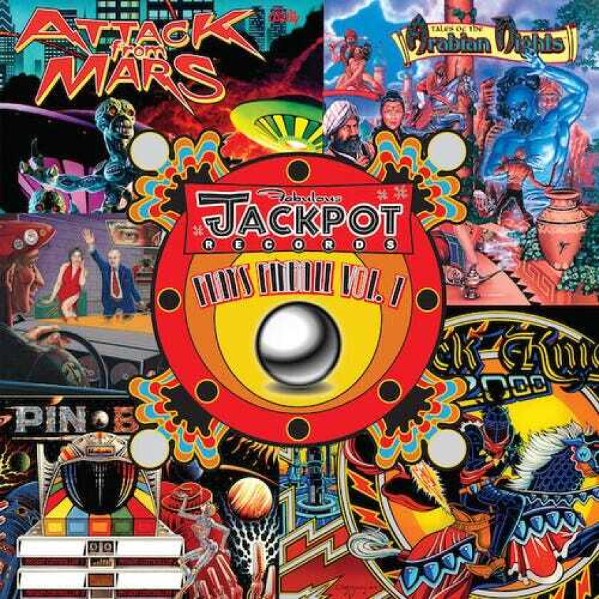 Diverse Artister Jackpot Plays Pinball Vol.1 LP/Vinyl