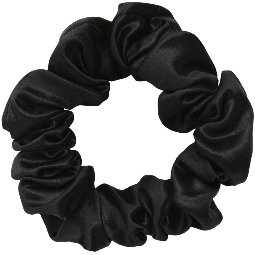 Bilde av Silk Hair Scrunchie Black