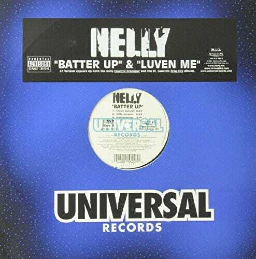 Nelly Batter Up LP/Vinyl