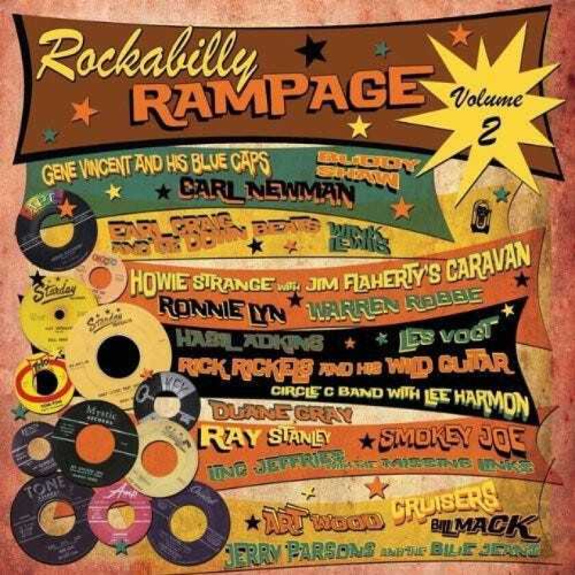 Diverse Artister Vol. 2rockabilly Rampage LP/Vinyl
