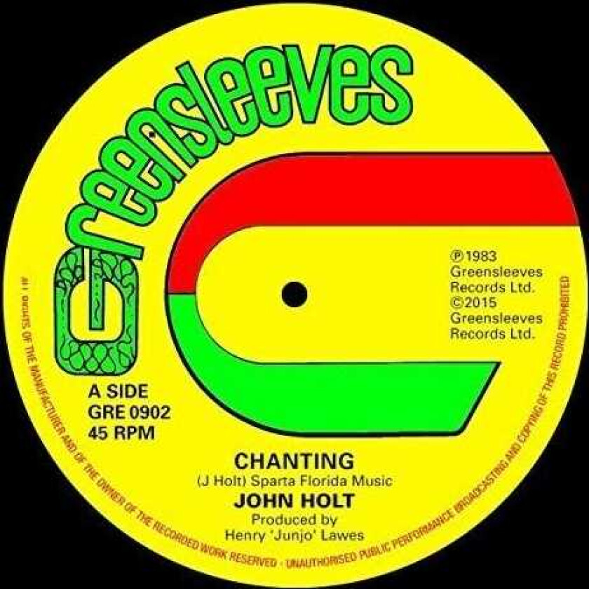 John Holt Chanting LP/Vinyl