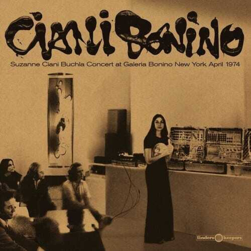 Suzanne Ciani Buchla Concert Galeria Bonino New York April 1974 LP/Vinyl
