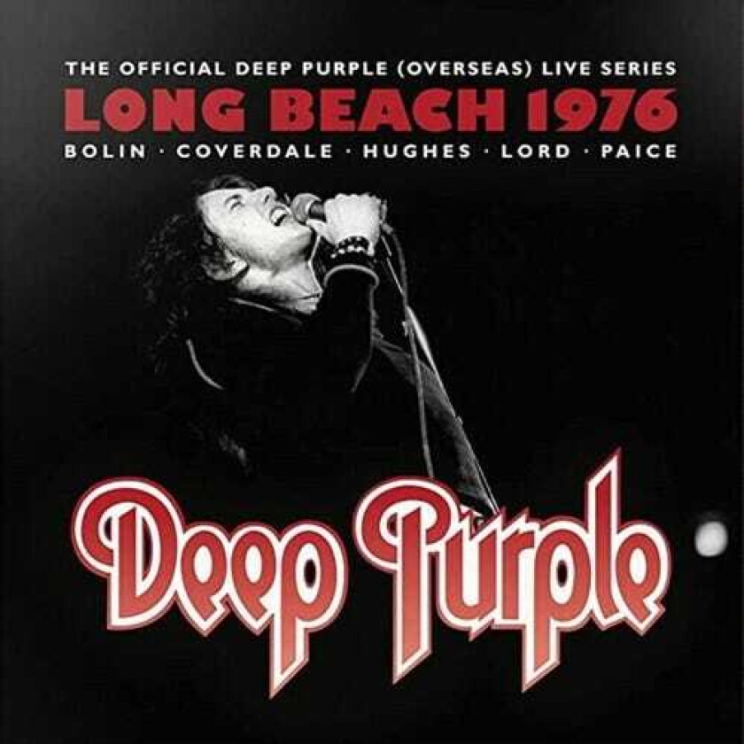 Deep Purple Long Beach 1976 LP/Vinyl