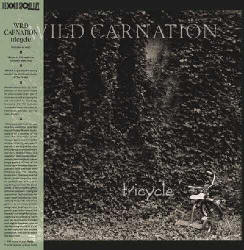 Wild Carnation Tricycle Green LP/Vinyl