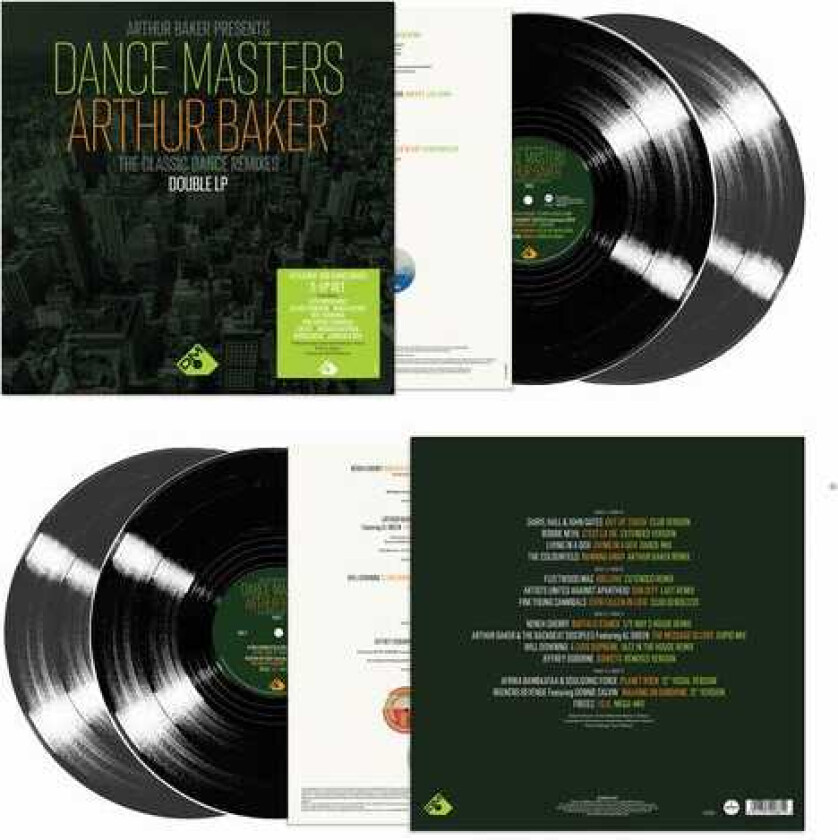 Diverse Artister Arthur Baker Presents Dance Masters: Classic Dance LP/Vinyl