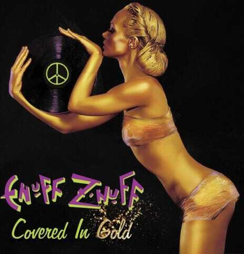 Enuff Z'Nuff Covered In Gold Green/gold Splatter LP/Vinyl