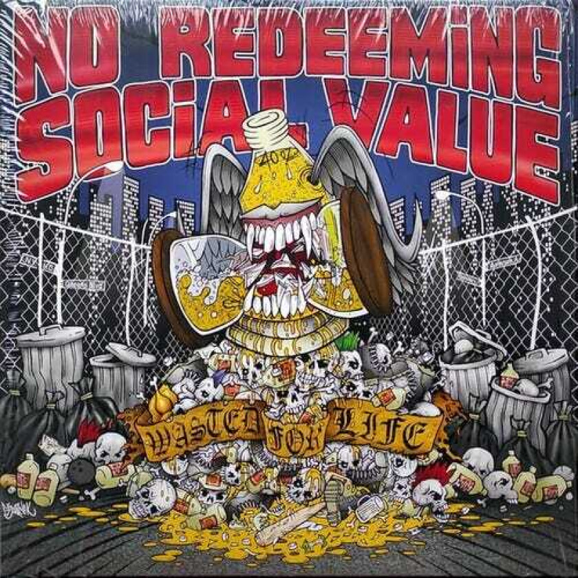 No Redeeming Social Value Wasted For Life LP/Vinyl