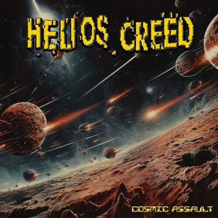 Helios Creed Cosmic Assault Red LP/Vinyl