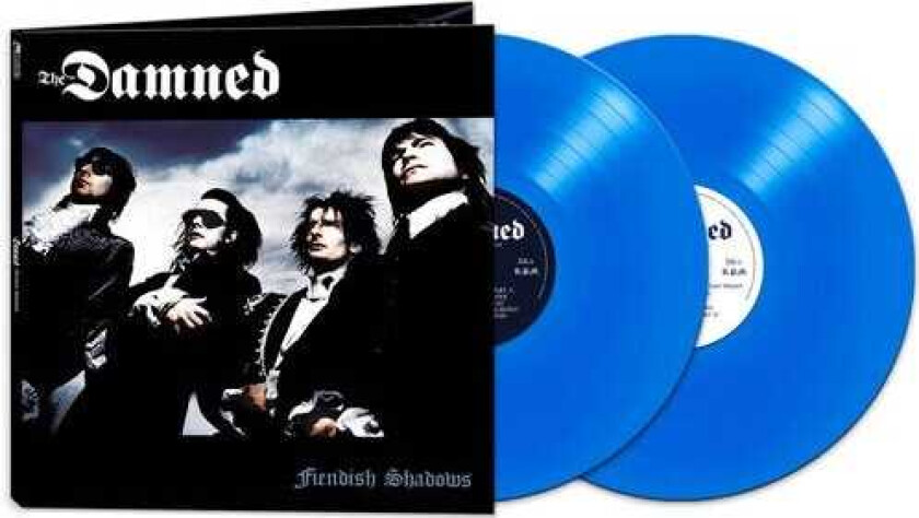 The Damned Fiendish Shadows Blue LP/Vinyl
