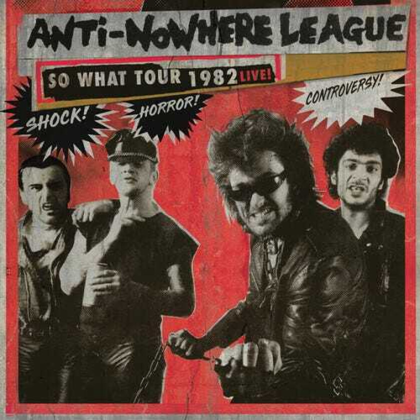 The Antinowhere League So What Tour 1982 Live LP/Vinyl