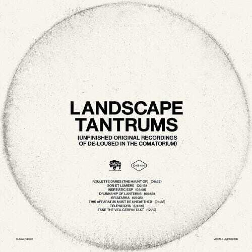 The Mars Volta Landscape Tantrums Unfinished Original Recording LP/Vinyl