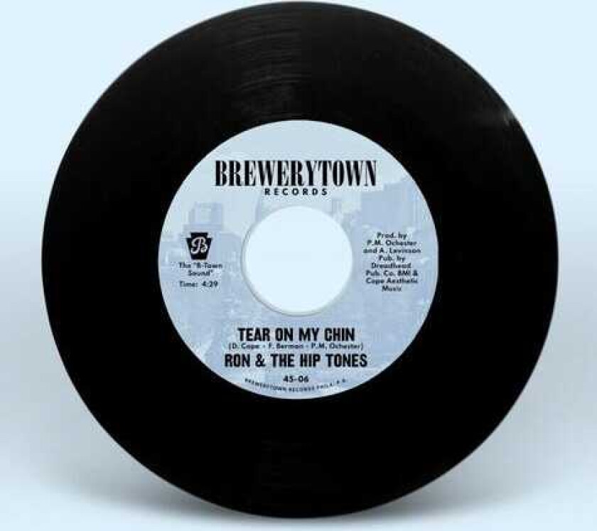 Ron & The Hip Tones Tear On My Chin B/w People (feat. Ursula Rucker) LP/Vinyl