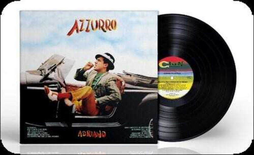 Adriano Celentano Azzurro / Una Carezza In Un Pugno LP/Vinyl