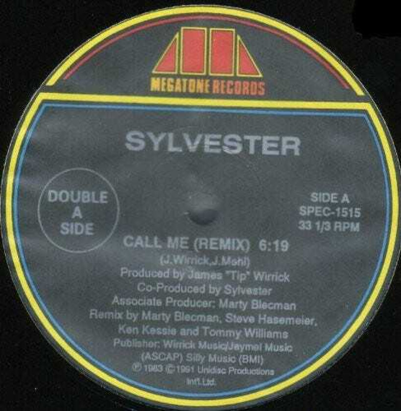 Sylvester Call Me / Good Feeling LP/Vinyl