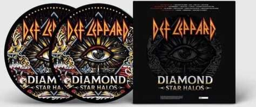 Def Leppard Diamond Star Halos LP/Vinyl