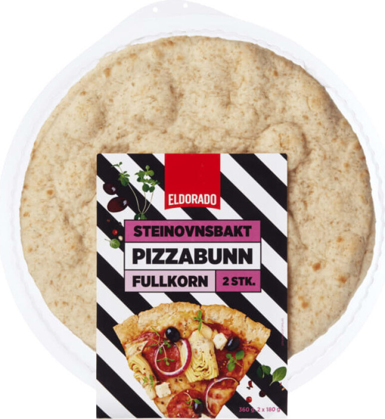 Pizzabunn Fullkorn 360g