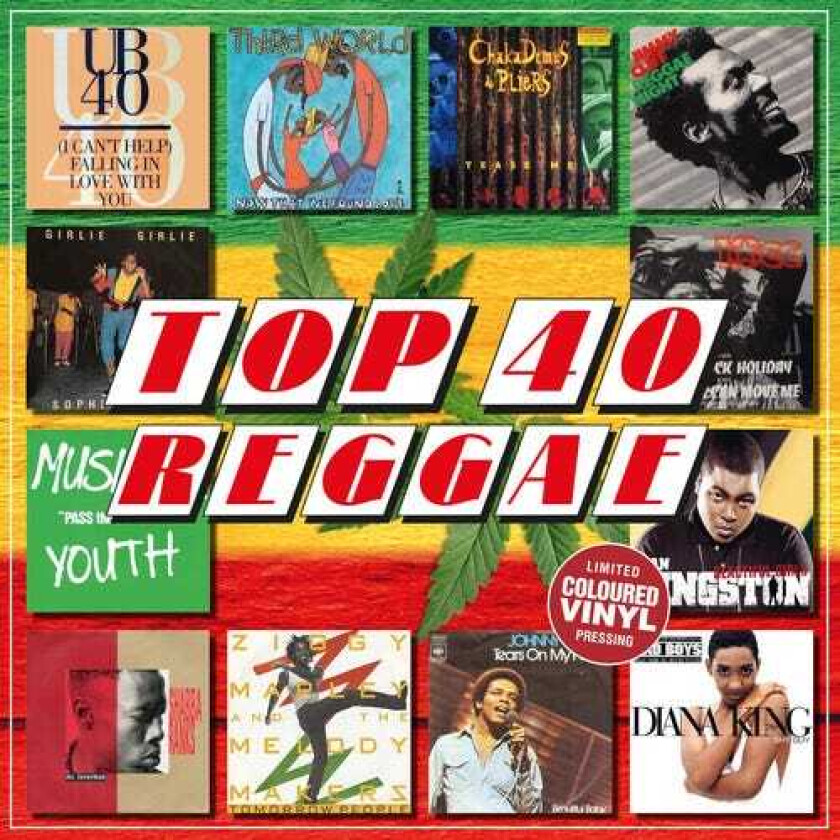 Diverse Artister Top 40 Reggae LP/Vinyl