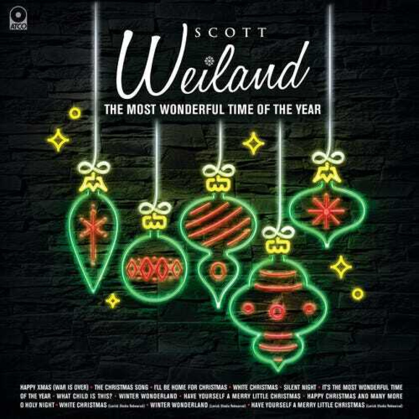 Scott Weiland Most Wonderful Time Of The Year LP/Vinyl