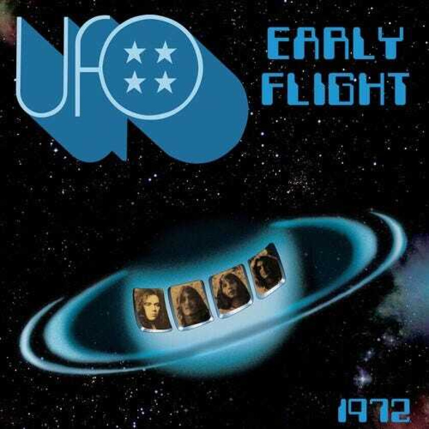 UFO Early Flight 1972 Blue Marble LP/Vinyl