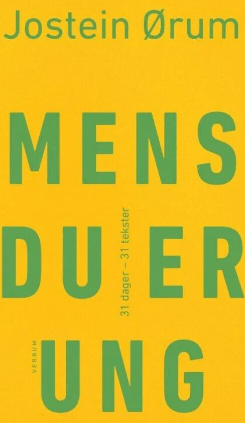 Mens du er ung av Jostein Ørum