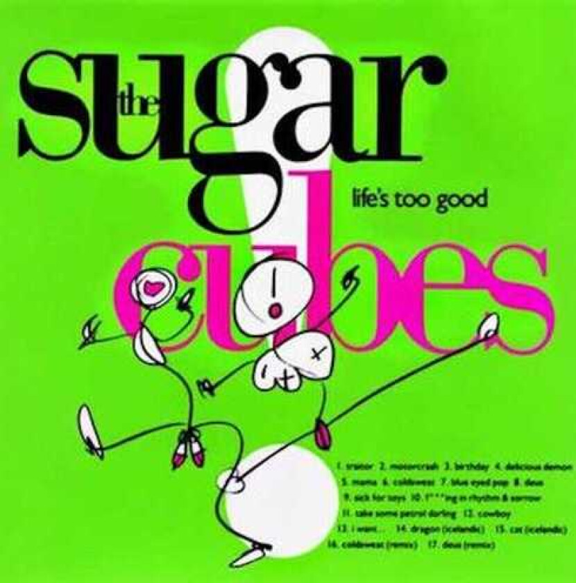 The Sugarcubes Life's Too Good LP/Vinyl