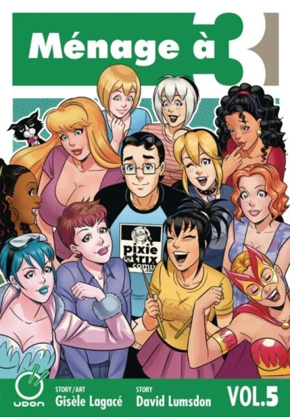 Menage a 3 Volume 5 av Gisele Lagace, David Lumsdon