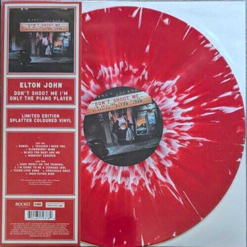 Elton John Don't Shoot Me I'm Only The Piano Player LP/Vinyl