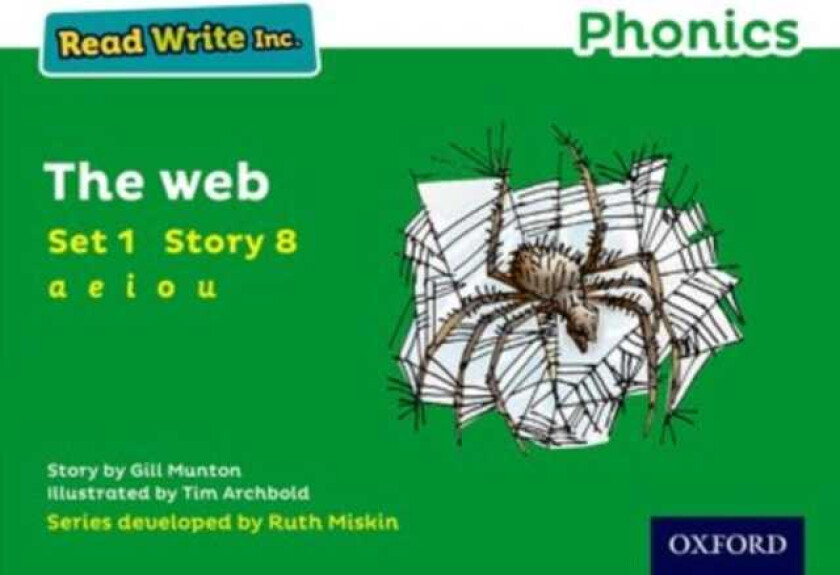 Read Write Inc. Phonics: 8 The Web (Green Set 1 Storybook)