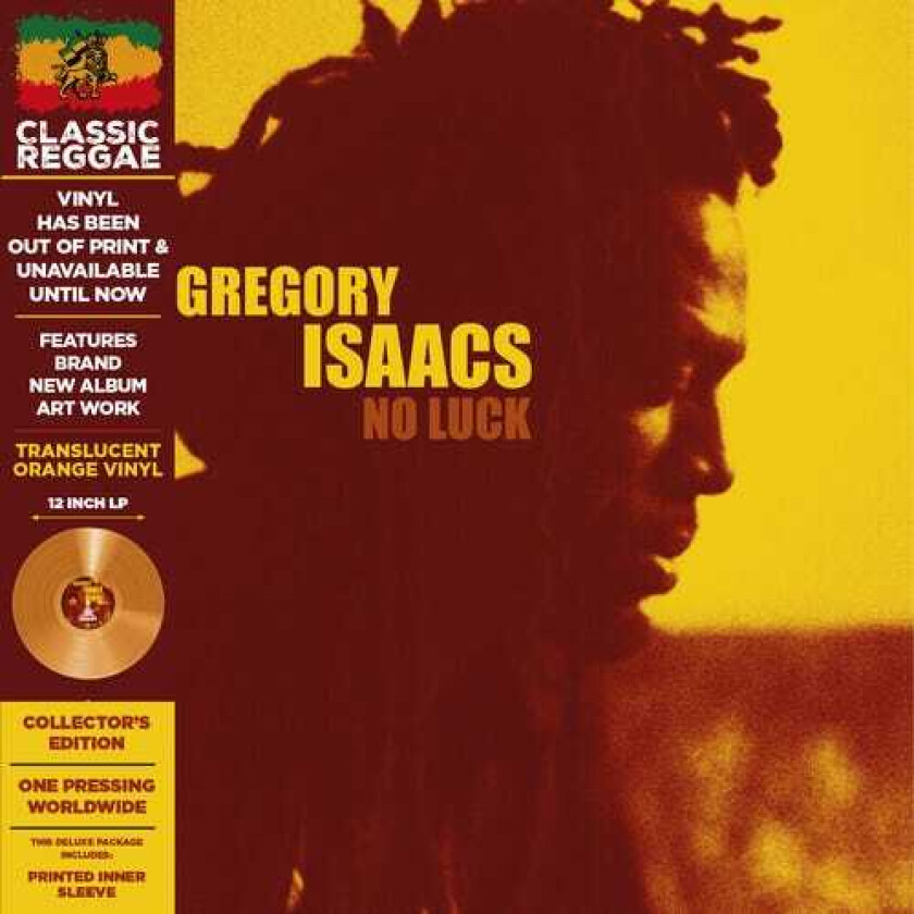 Gregory Isaacs No Luck LP/Vinyl