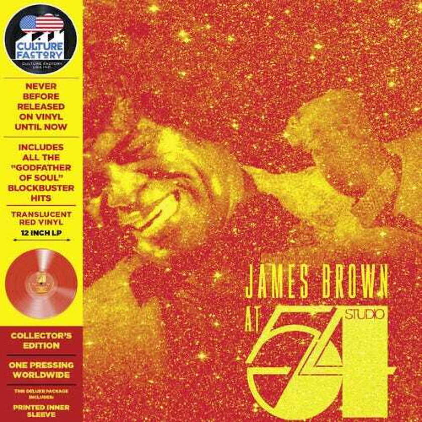 James Brown At Studio 54 New York City LP/Vinyl