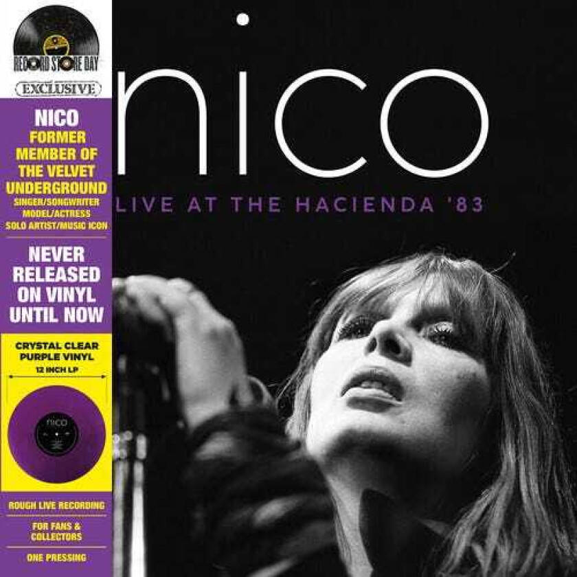 Nico Live At The Hacienda '83 LP/Vinyl