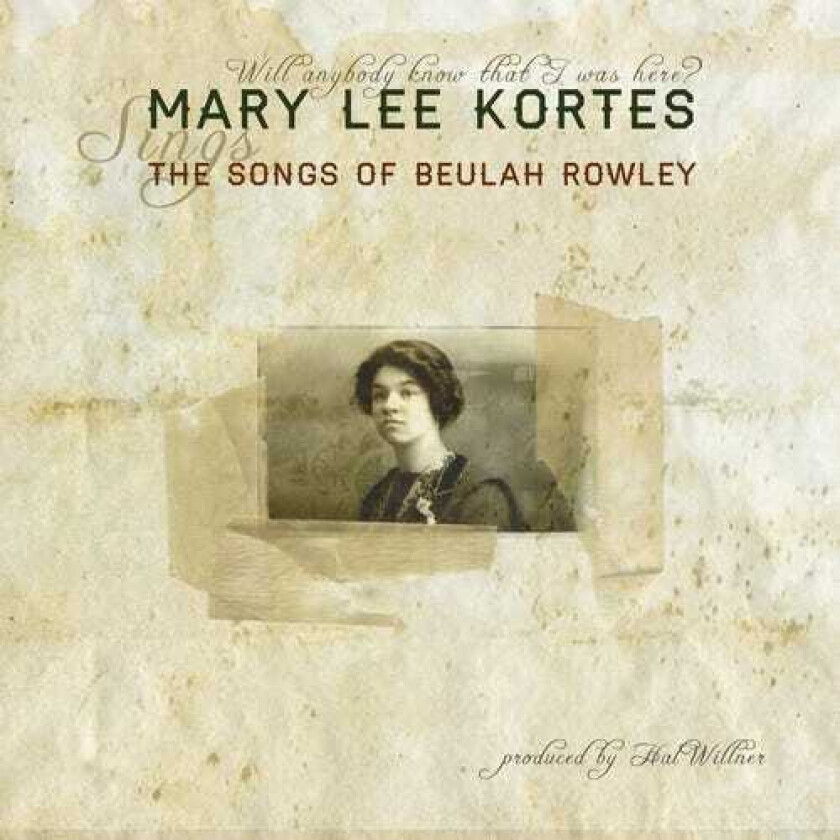 Mary Lee Kortes Songs Of Beulah Rowley LP/Vinyl