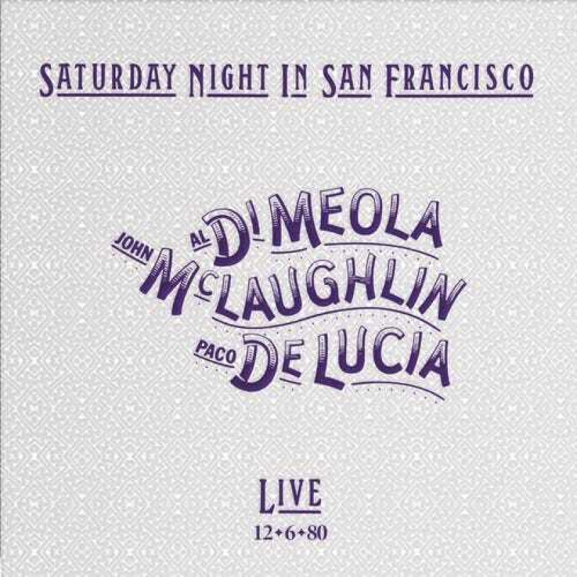 John McLaughlin Saturday Night In San Francisco LP/Vinyl