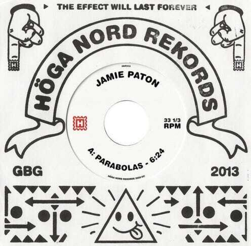 Jamie Paton Parabolas LP/Vinyl