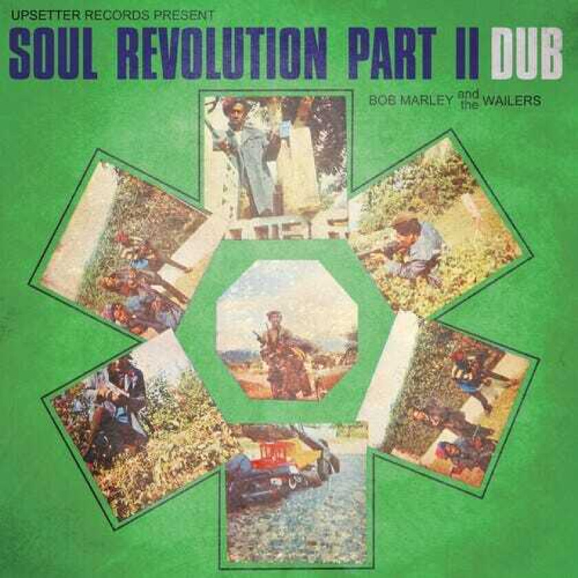 Bob Marley & The Wailers Soul Revolution Part Ii Dub Green Splatter LP/Vinyl