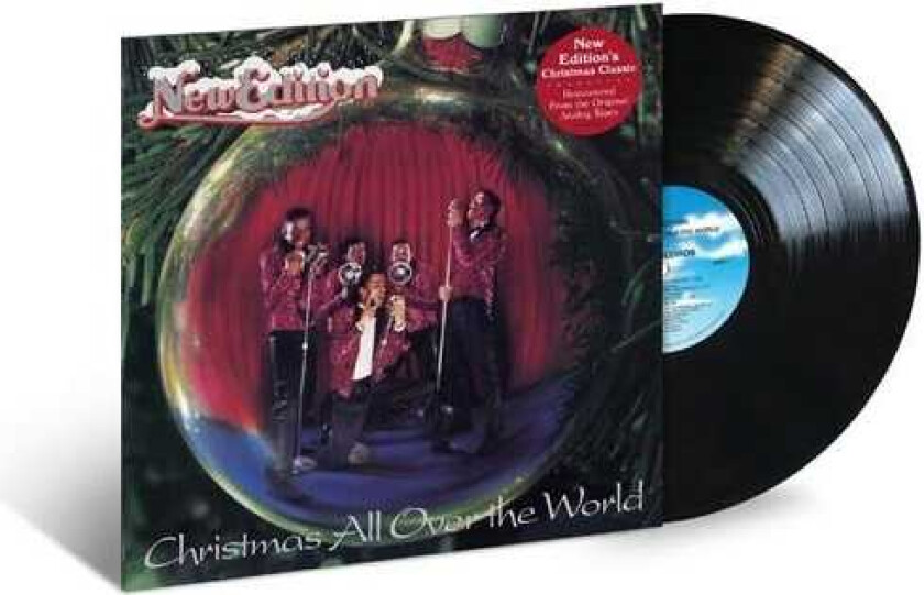 New Edition Christmas All Over The World LP/Vinyl
