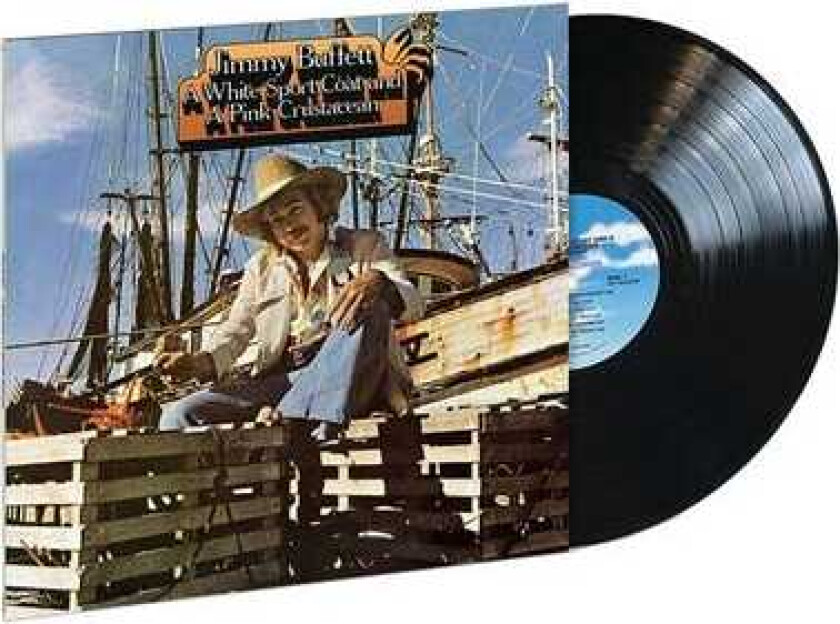 Jimmy Buffett White Sport Coat And A Pink Crustacean LP/Vinyl