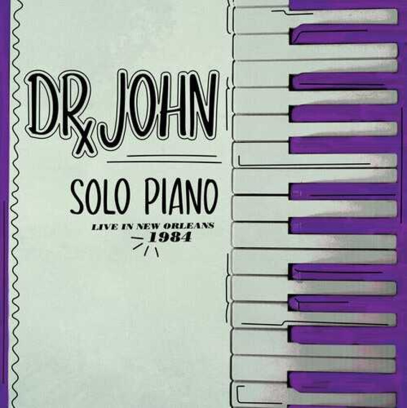 Dr. John Solo Piano Live In New Orleans 1984 LP/Vinyl
