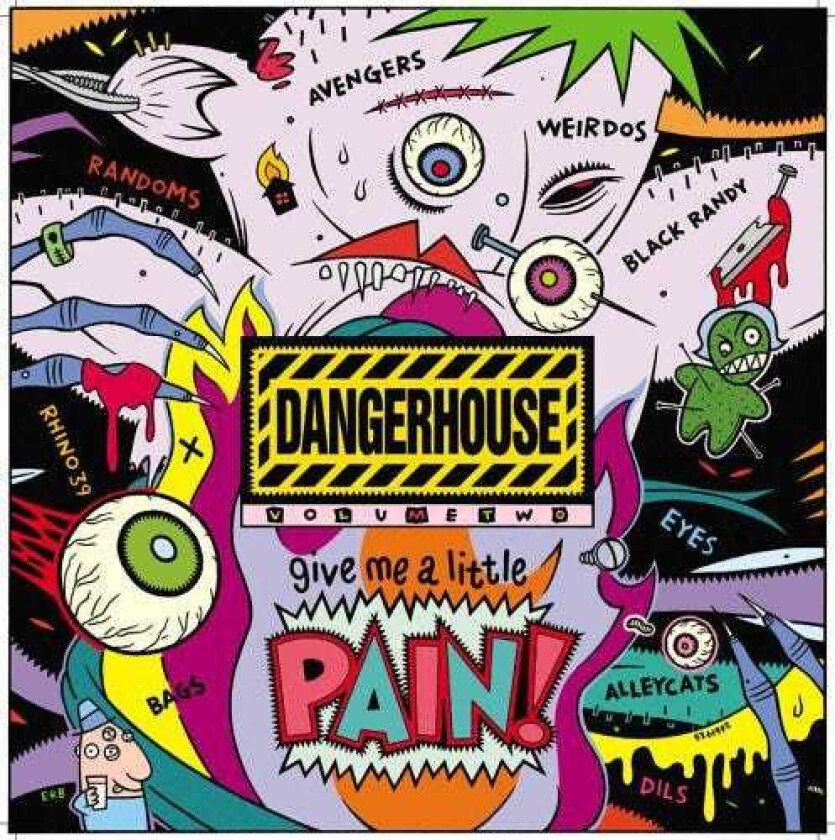 Diverse Artister Dangerhouse 2 LP/Vinyl