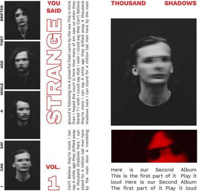 You Said Strange Thousand Shadows Vol. 1 Red LP/Vinyl