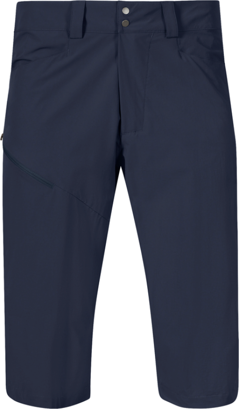 Men's Vandre Light Softshell Long Shorts Navyblue 52, Navy blue