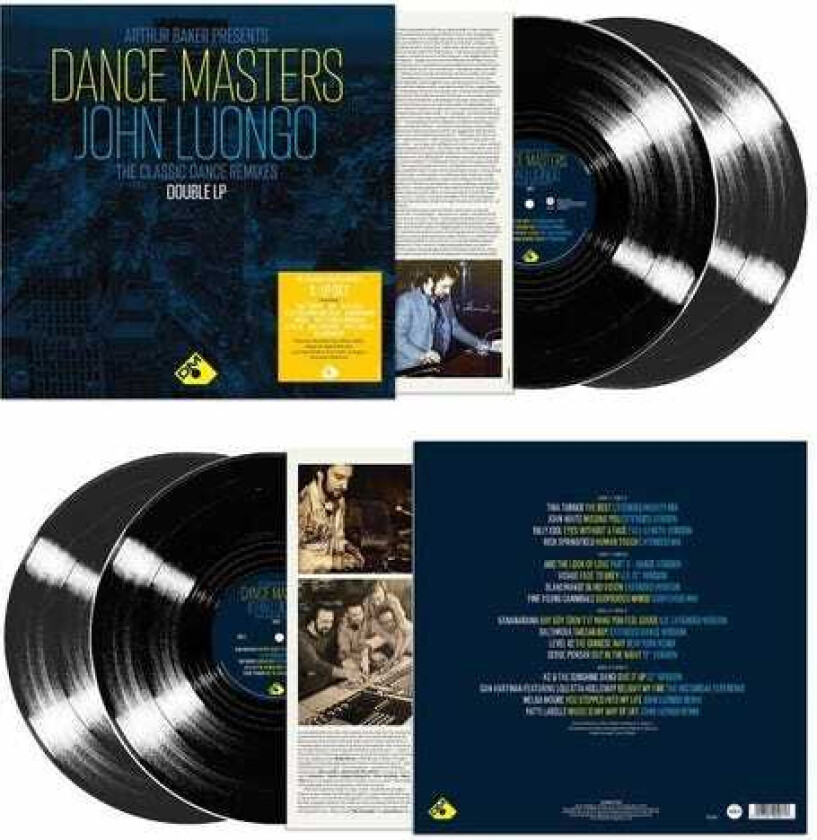 Arthur Baker Presents Dance Masters: John Luongo Arthur Baker Presents Dance Masters: John Luongo LP/Vinyl