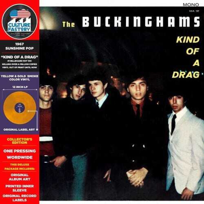 The Buckinghams Kind Of A Drag LP/Vinyl