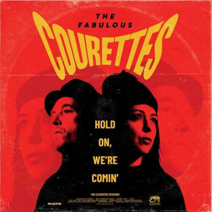 The Courettes Hold On We're Comin Yellow LP/Vinyl